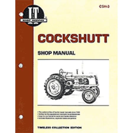 Aftermarket IAndT Shop Service Manual CSH3 For Cockshutt 35 40 Diesel Golden Eagle MAW70-0037
